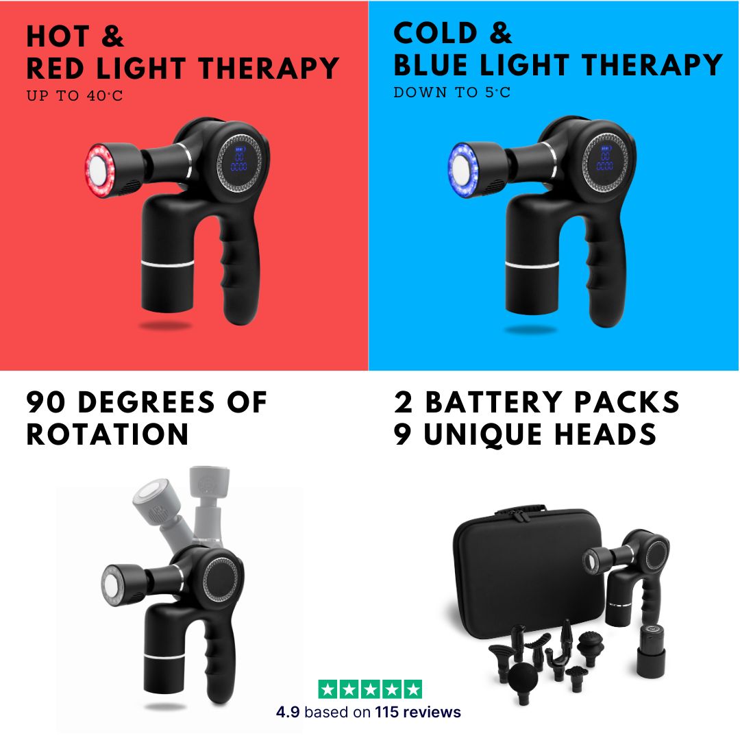 Smart Pressure Hot & Cold Massage Gun